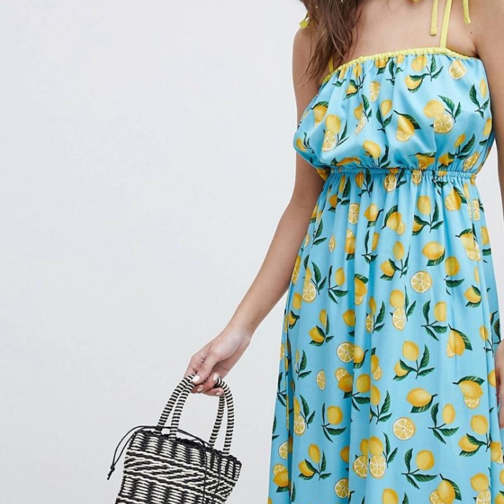 NWT ASOS Lemon 🍋 Fresh Dress